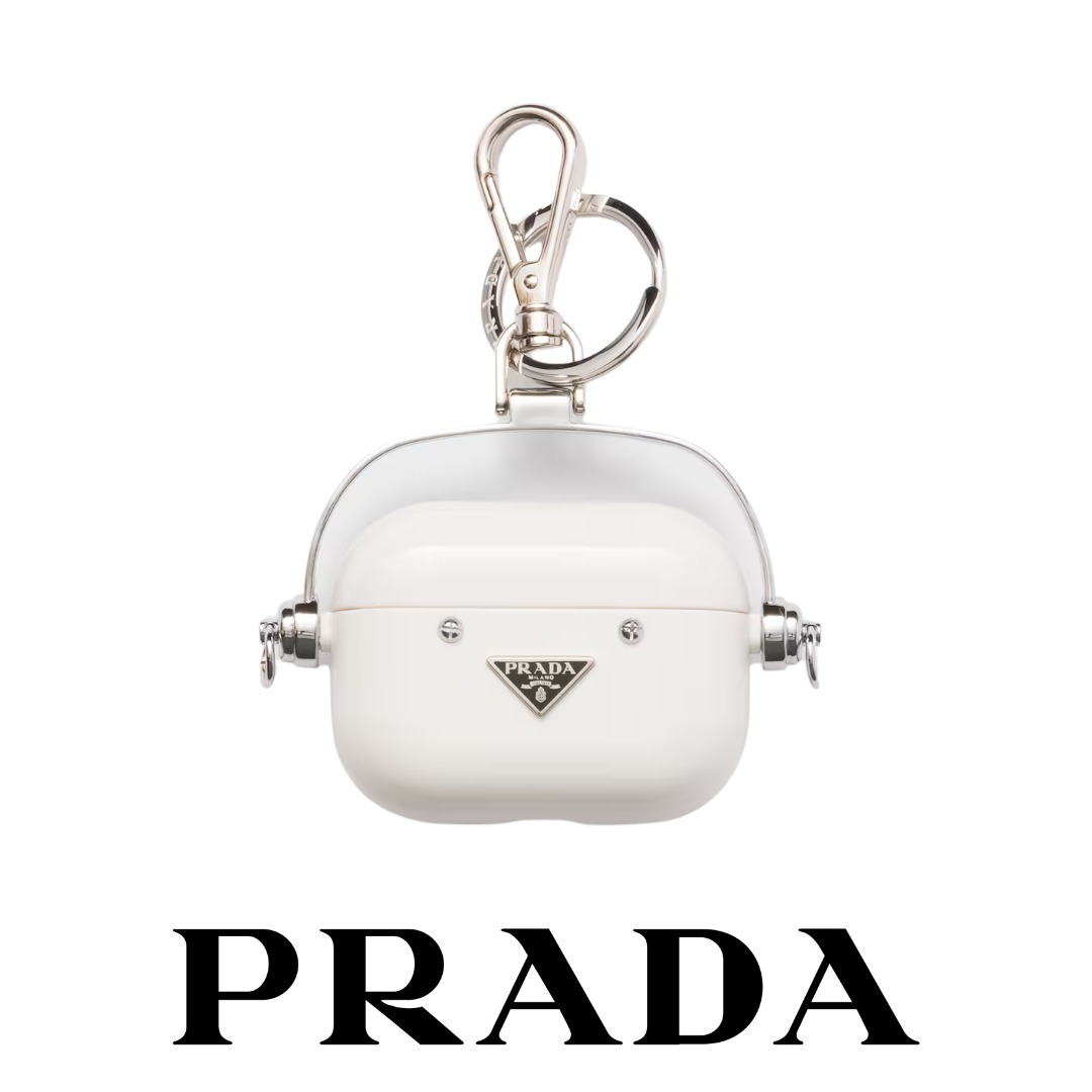 【日本入手困難】PRADA AirPods Pro case ホワイト