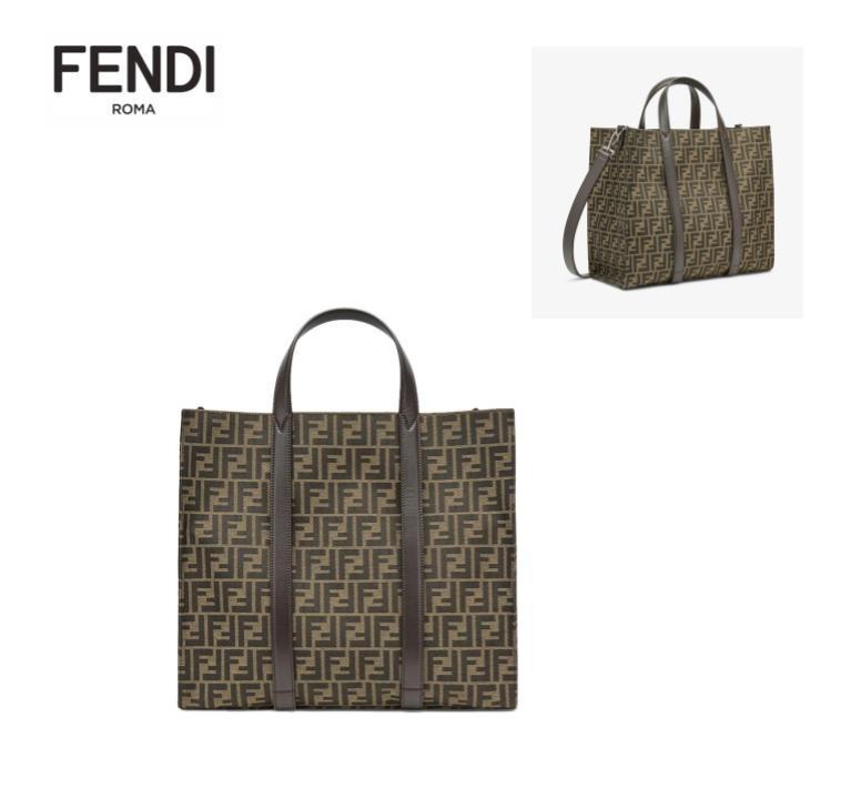 FENDI FF ジャガード ショッパーバッグ