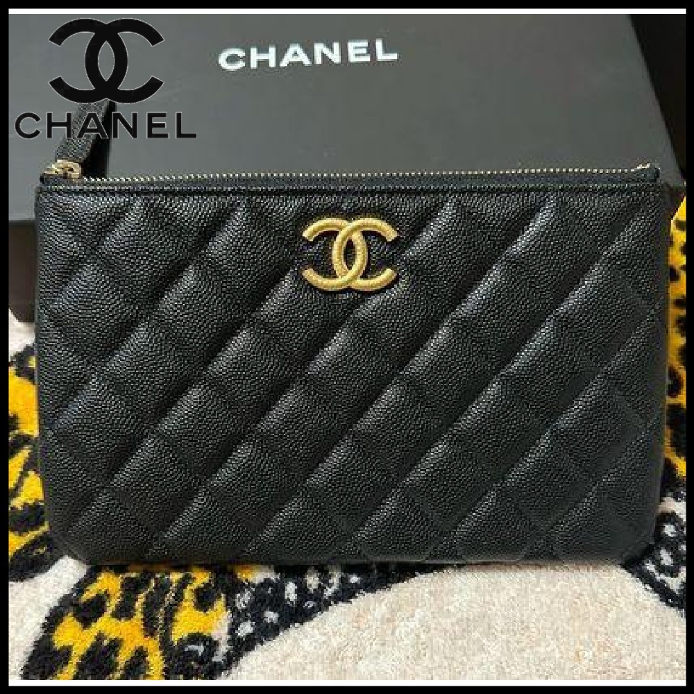 【おしゃれ☆エレガント】CHANEL ポーチ ココマーク 希少品