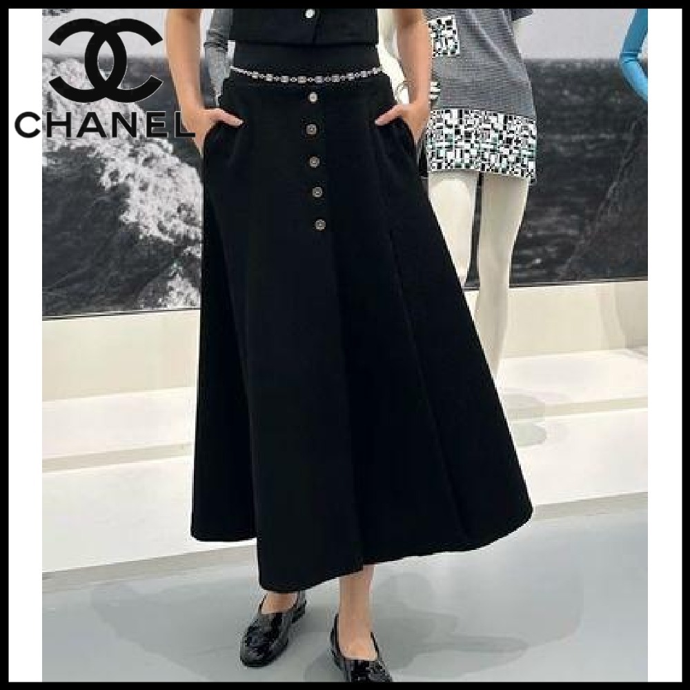 【エレガント☆25c】CHANEL スカート