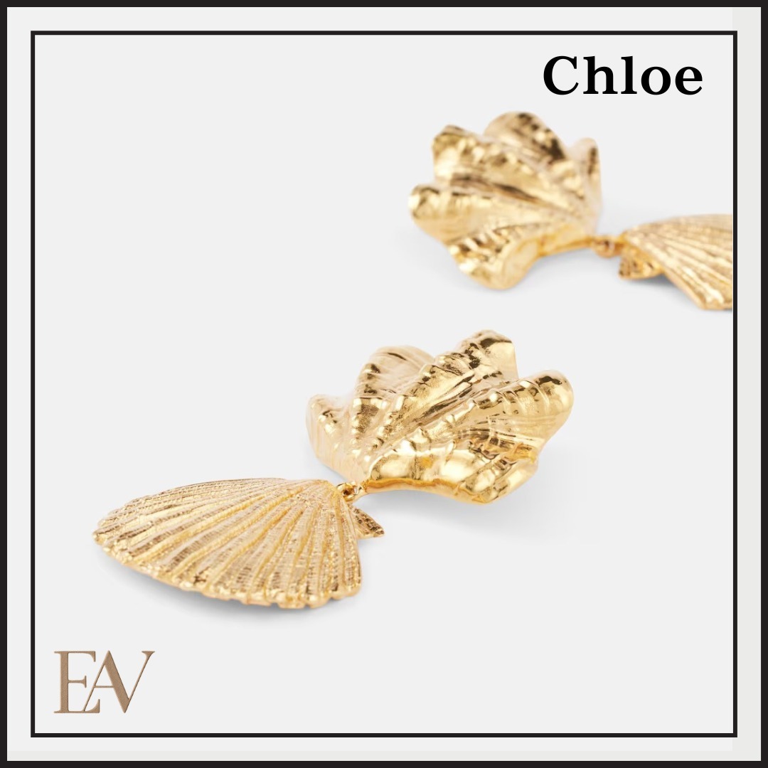 ☆日本未入荷☆【Chloe】Shells ドロップイヤリング