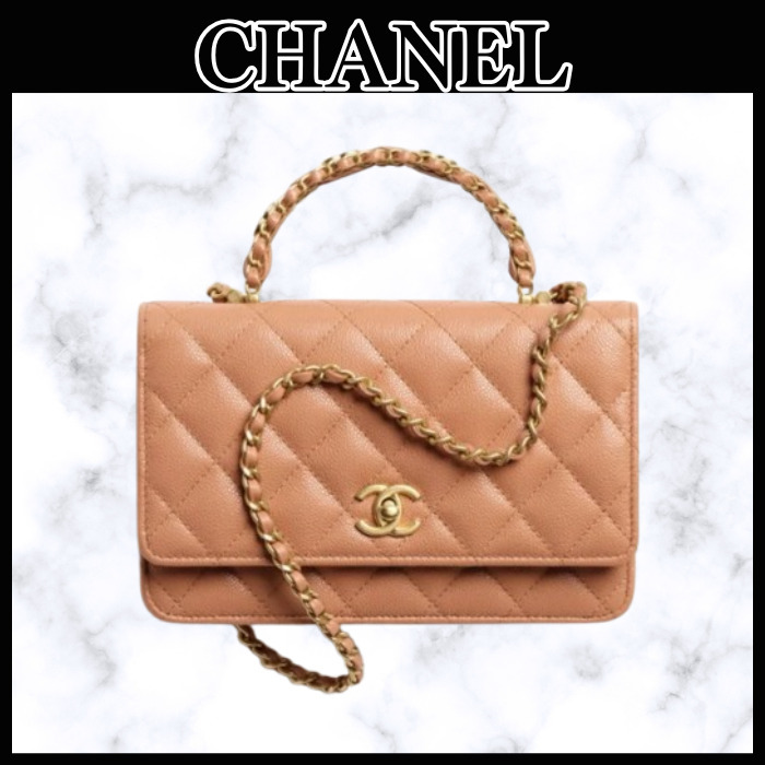 ◆2wayで大活躍♪◆CHANEL チェーンウォレット 25B