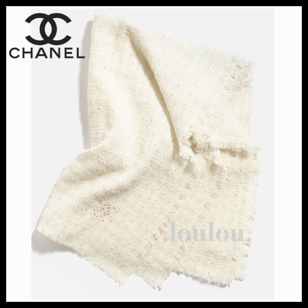 【上質な素材が心地良い☆】CHANEL ストール
