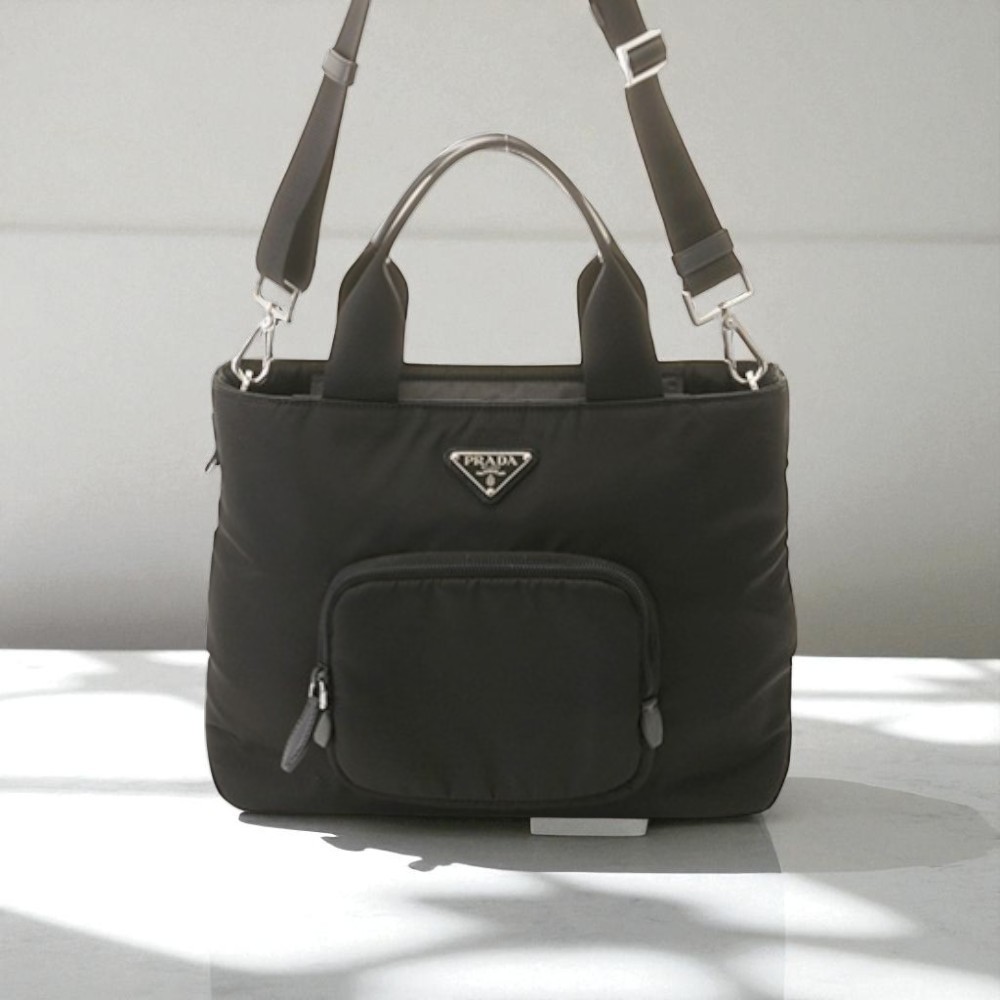 PRADA プラダ Re-Nylon 2wayバッグ ブラック