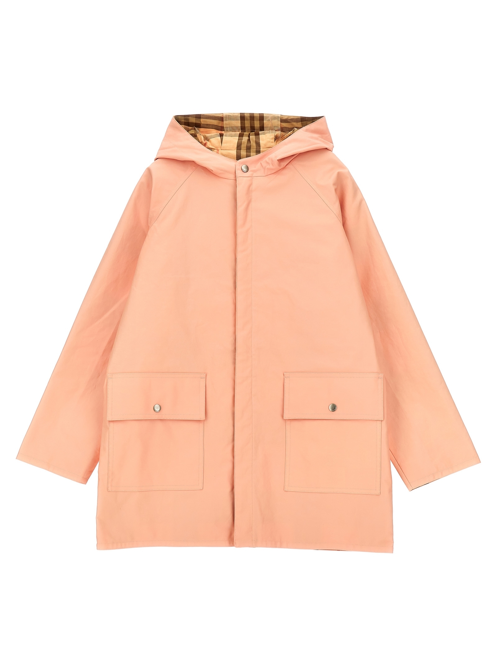 キッズアウター Burberry 'Emile' reversible coat