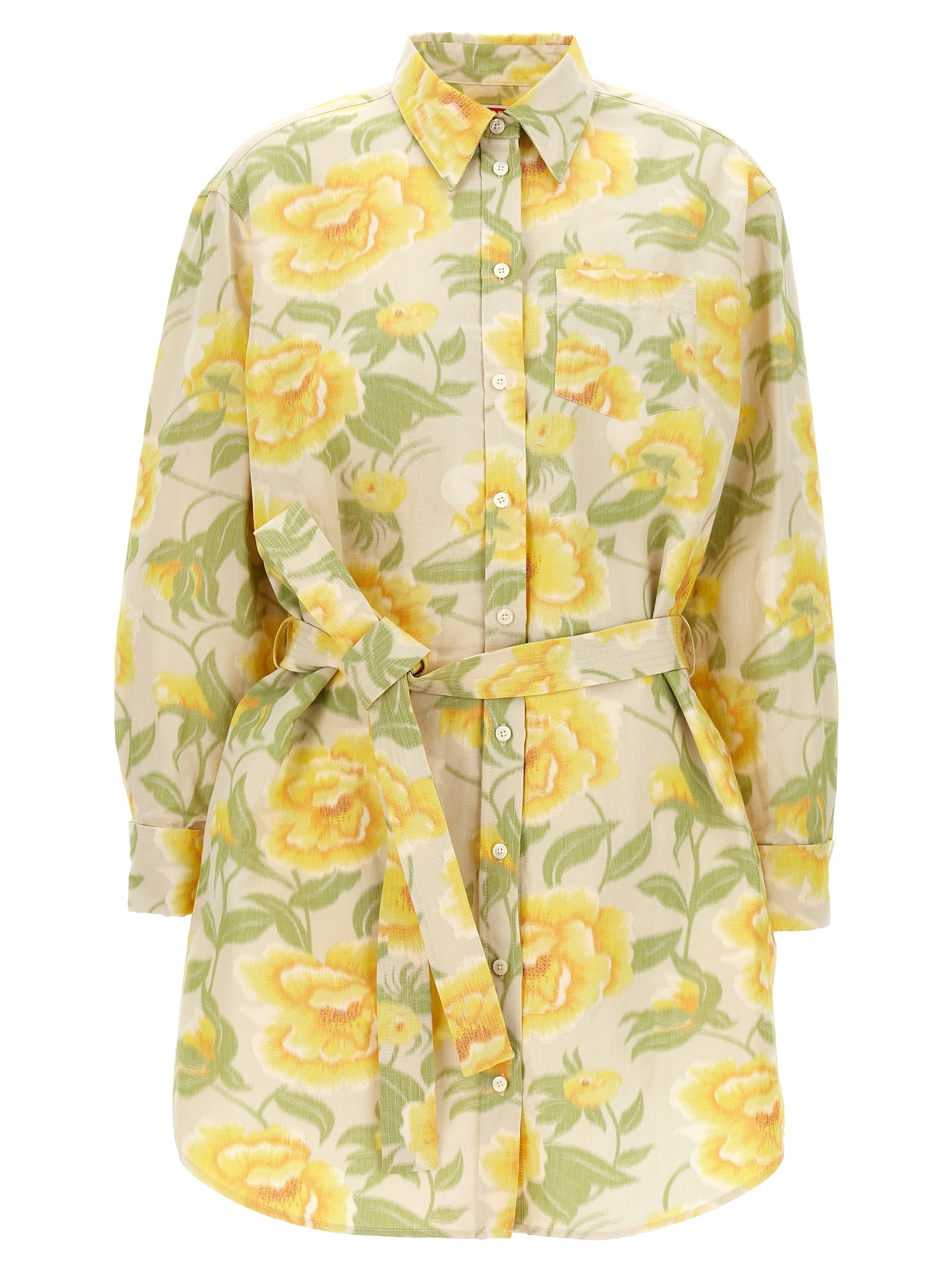 スカート KENZO ' Peonies Kimono sleeve' dress