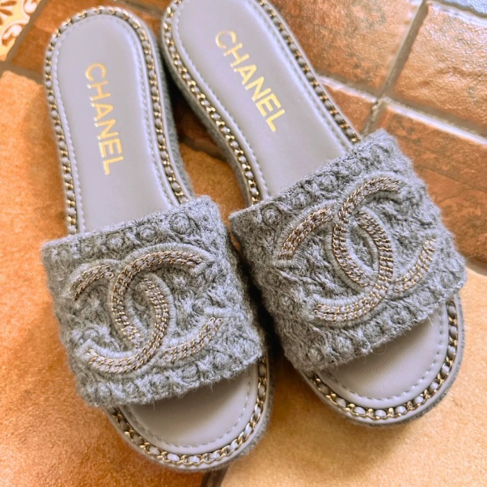 《希少モデル♪》CHANEL シャネル ミュール クロシェット