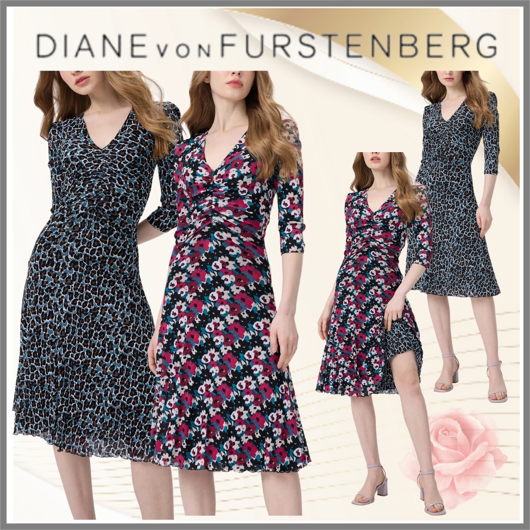 DVF IVAN リバーシブルドレス