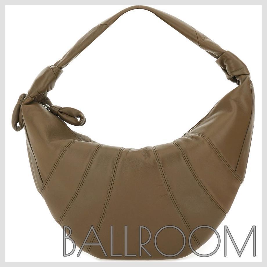 ハンドバッグ LEMAIRE FORTUNE CROISSANT LEATHER BAG