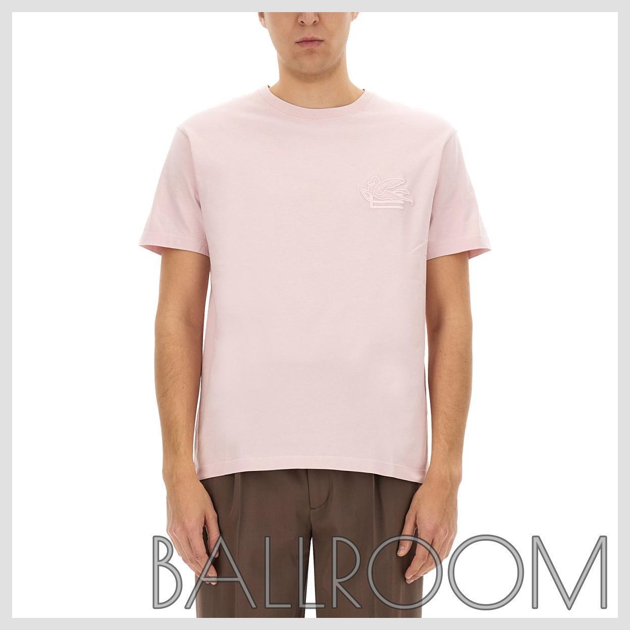 Tシャツ・カットソー ETRO COTTON T-SHIRT WITH LOGO