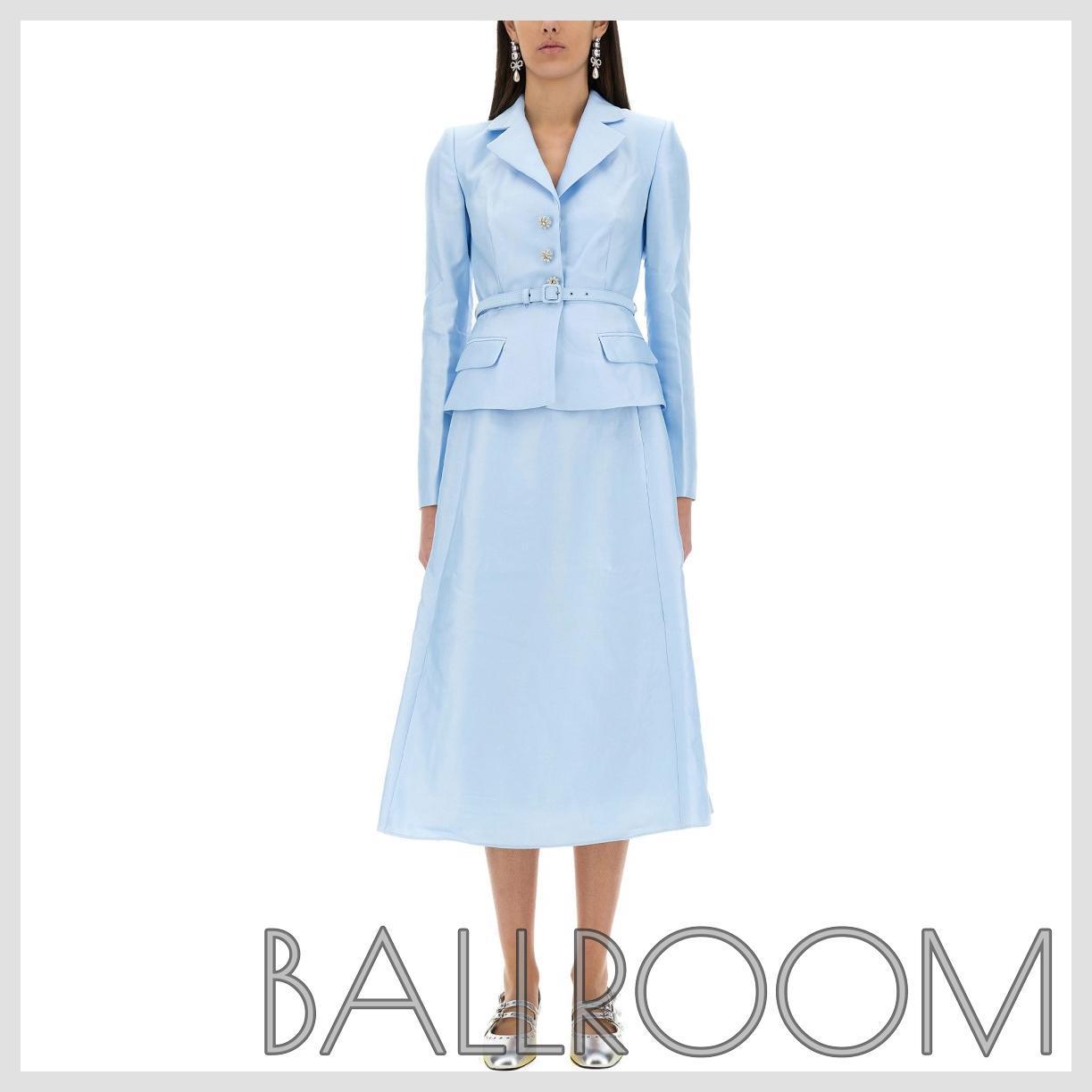 ワンピース SELF PORTRAIT TAFFETA MIDI DRESS