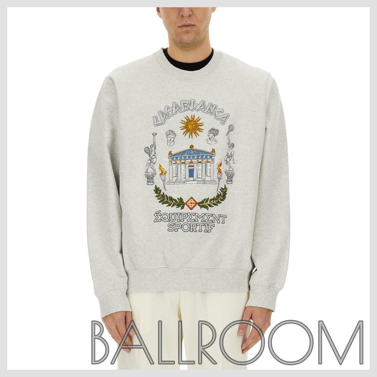 スウェット・トレーナー CASABLANCA LE TEMPLE DU SPORT SWEATSHIRT