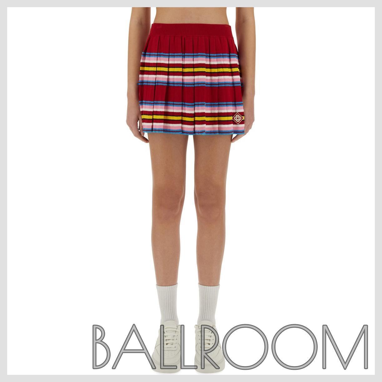 スカート CASABLANCA PLEATED SKIRT.