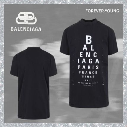 【BALENCIAGA】 Optical Tシャツ オーバーサイズ