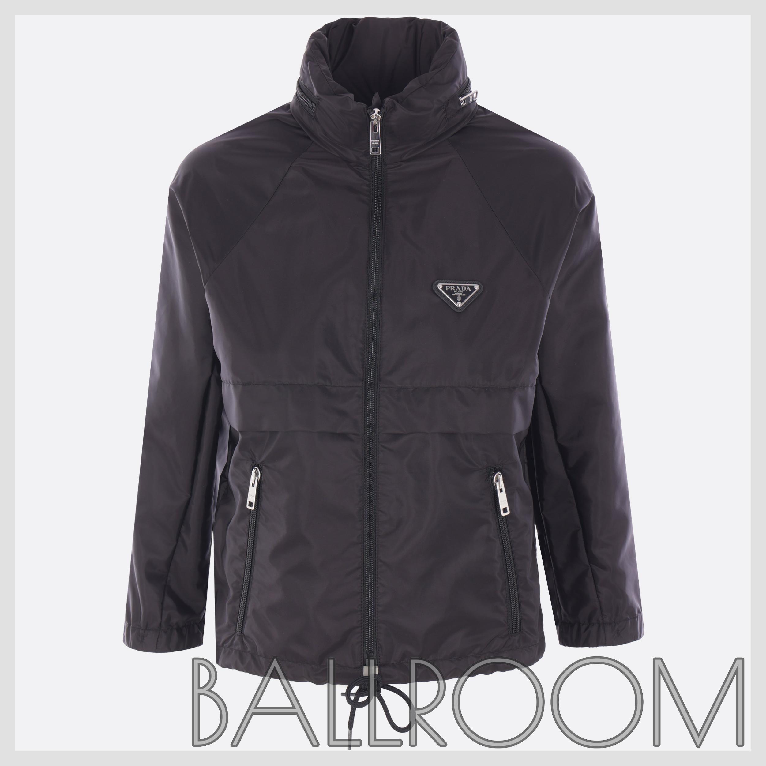 ジャケット PRADA K-WAY JACKET IN RE-NYLON PIUMA