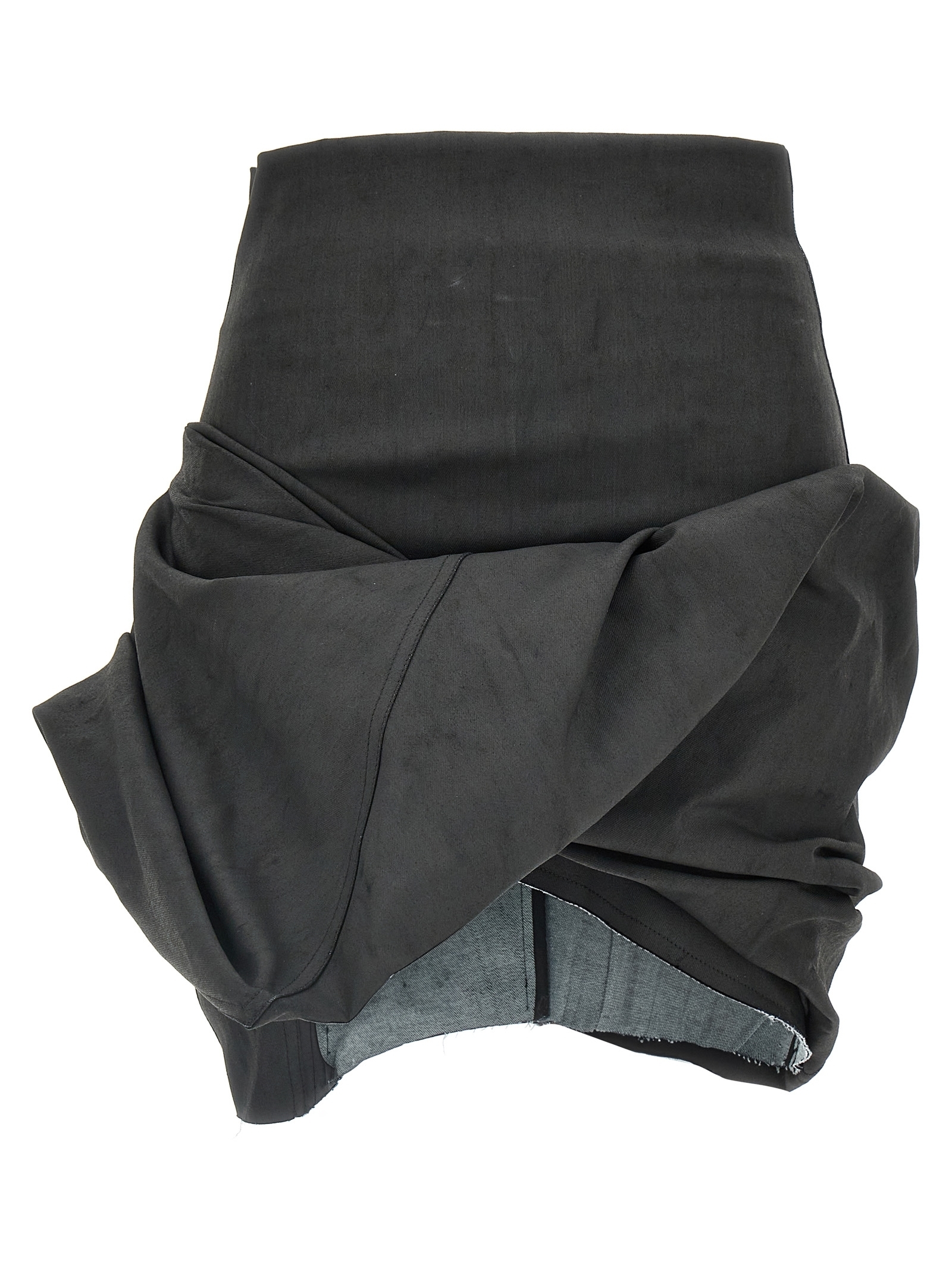 スカート RICK OWENS 'Draped Mini' skirt