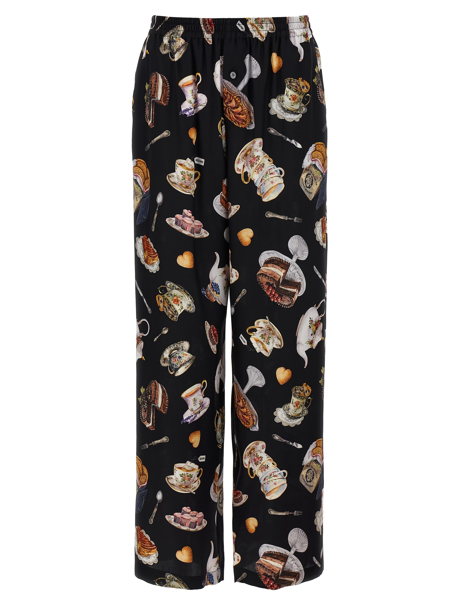 パンツ Moschino 'Tea time' print pants