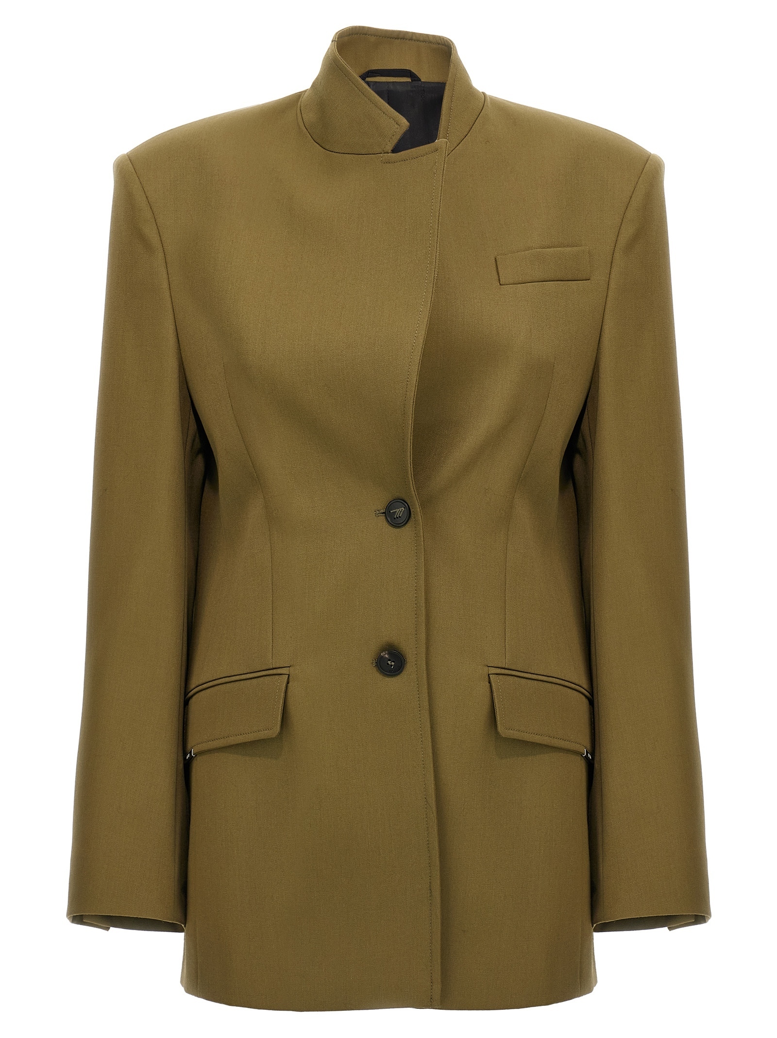 ジャケット THE ATTICO Maxi shoulder strap blazer