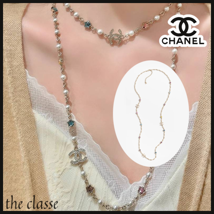 【可愛いスター★】ビジューの煌めき◇ CHANEL ロングネックレス