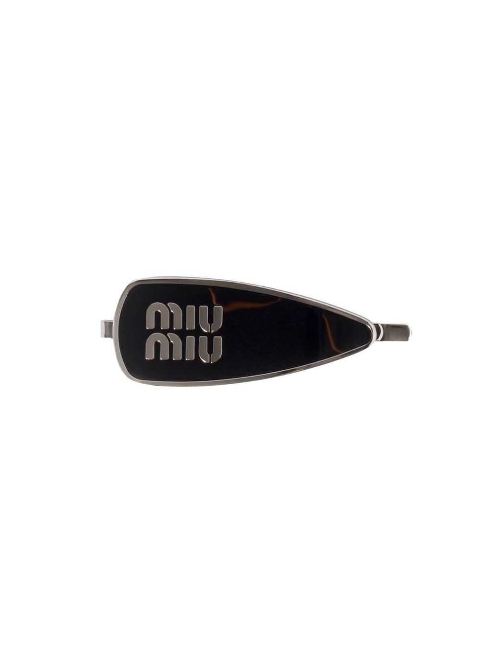 【MIUMIU】エナメルメタルヘアクリップ