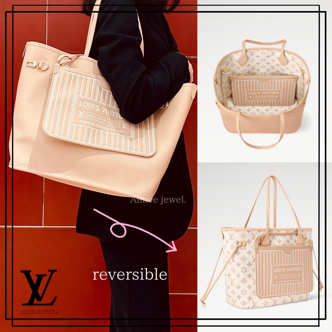 ＊希少【Louis Vuitton】ネヴァーフル インサイドアウトMMバッグ
