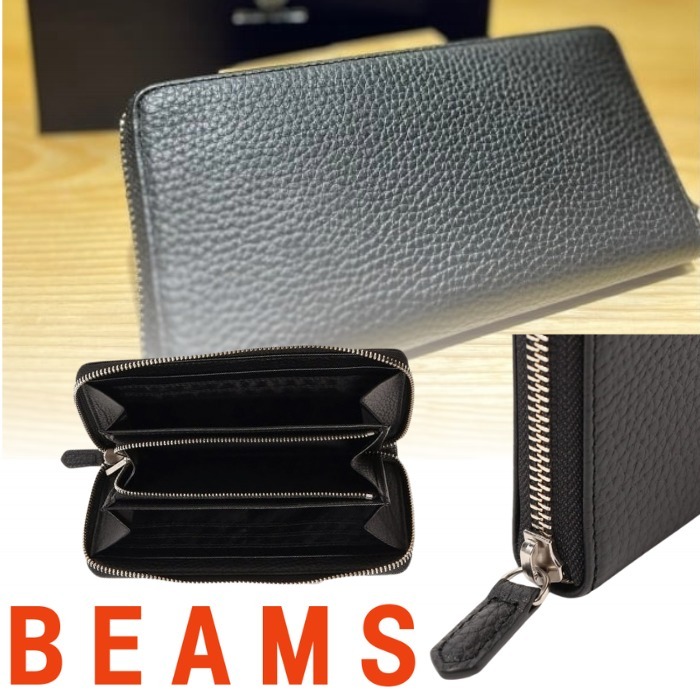 国内発送【BEAMS】シュリンク ロングウォレット