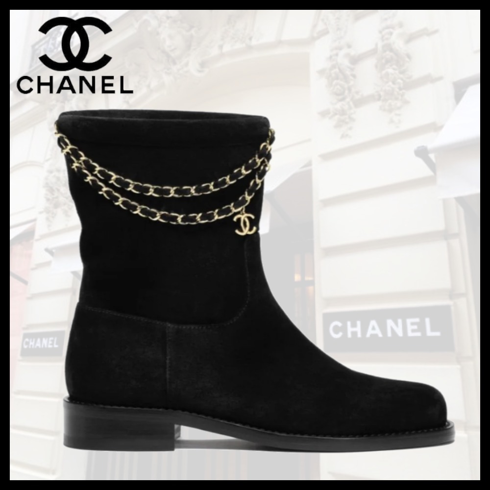 【足元から、凛とした美しさを纏う♪】CHANEL ショートブーツ
