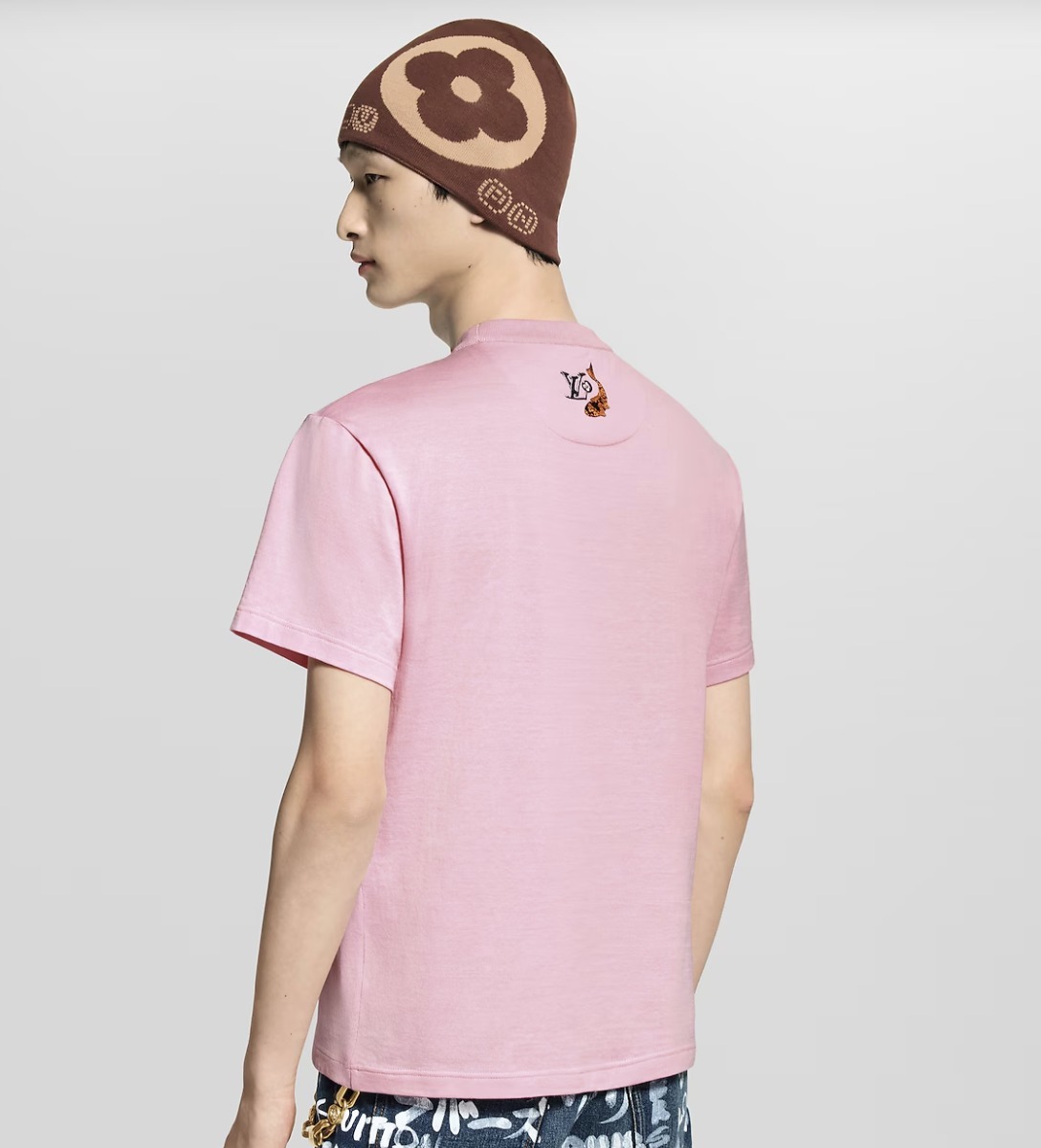 《着心地抜群♪》Louis Vuittonコットン Tシャツ