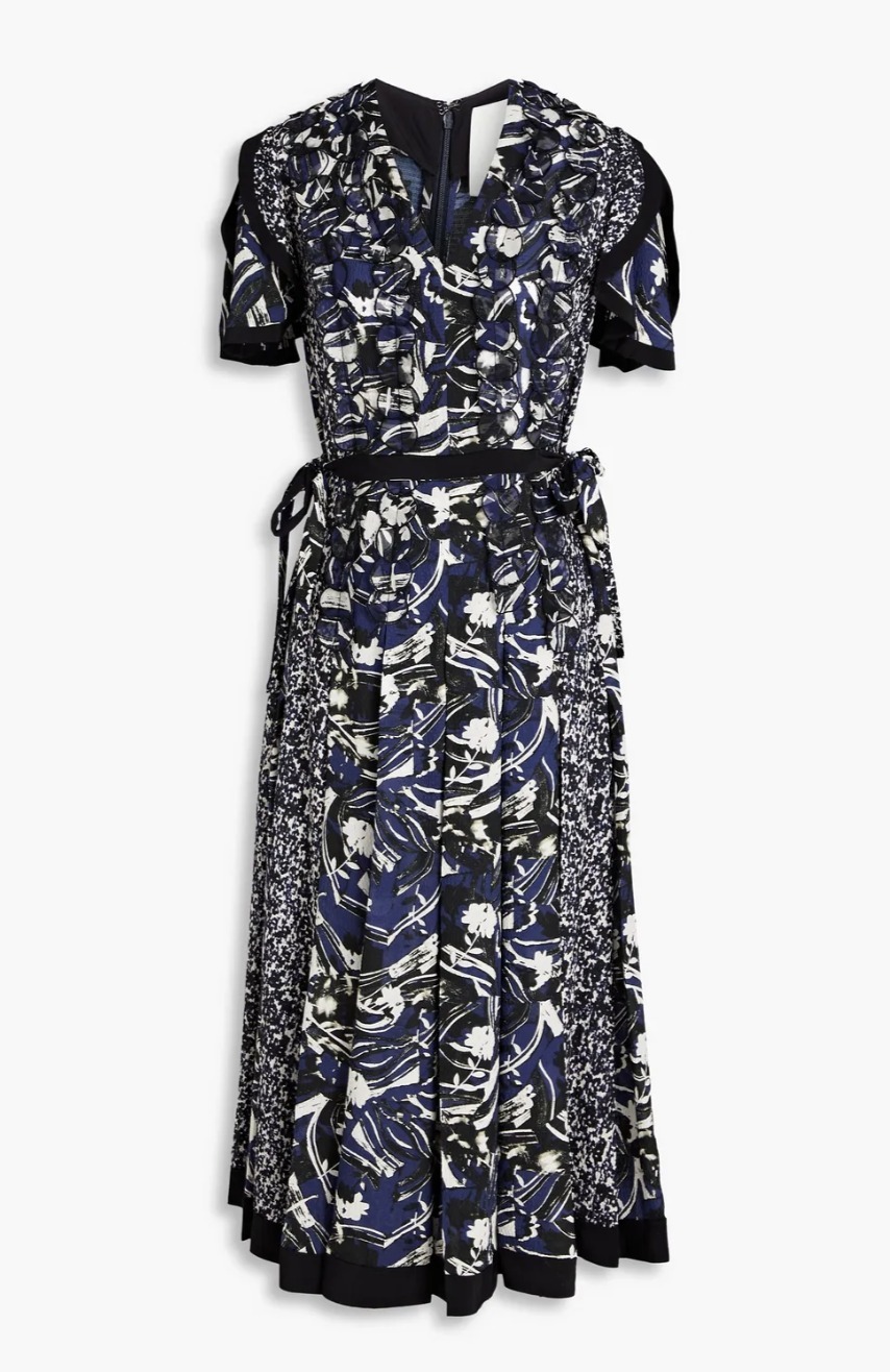*3.1 Phillip Lim* フローラルシアサッカーワンピース