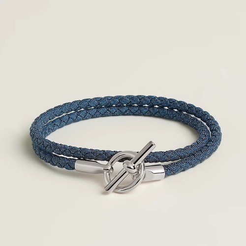 ［すぐにお届け］HERMES レザーブレスレット 《グレナン》