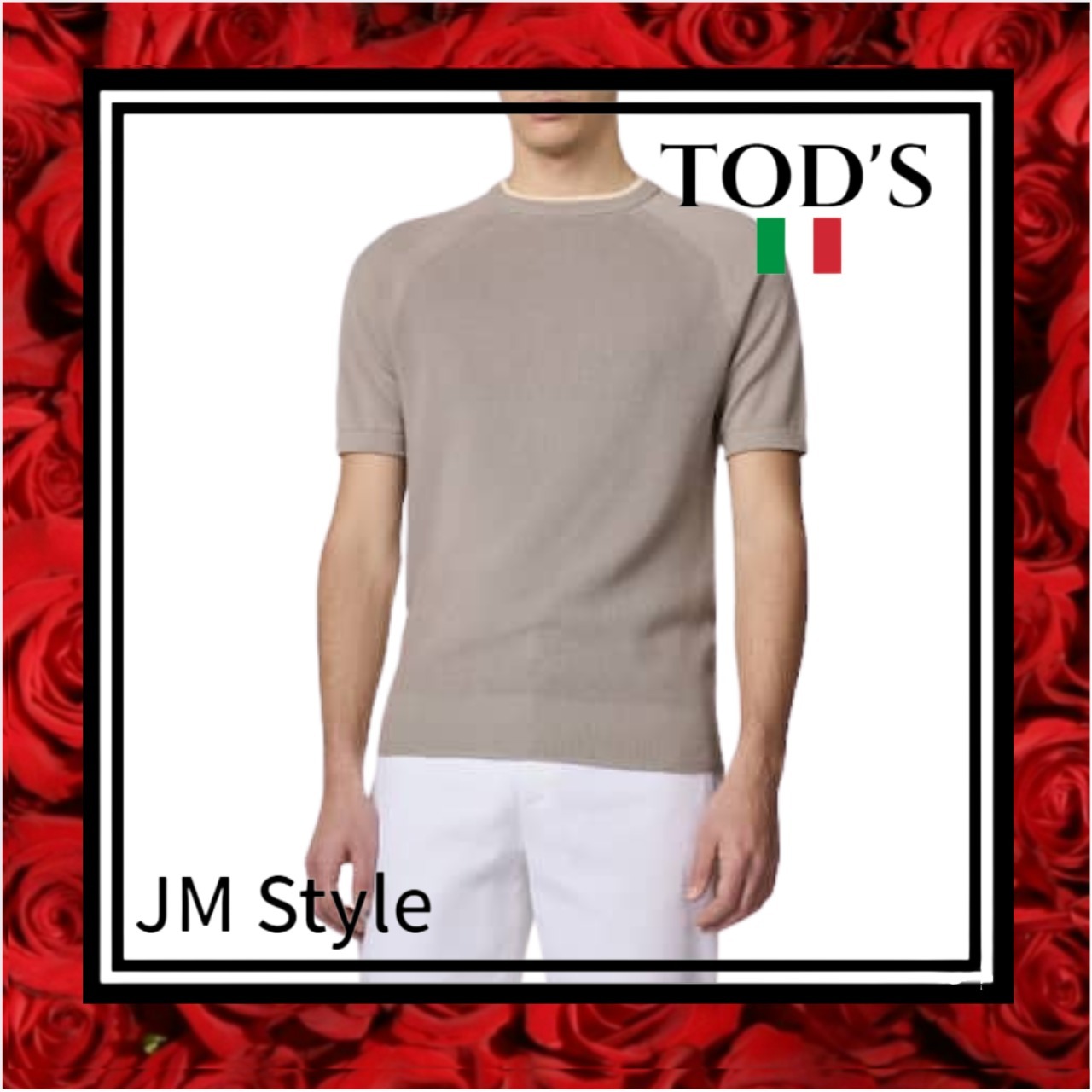 VIPセール！◎TODS◎シルク混ニットTシャツ