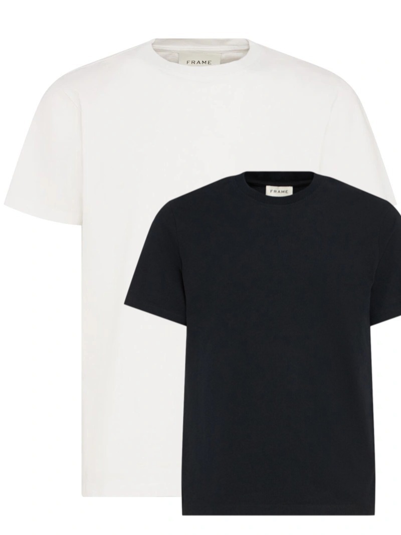 フレームロゴコットンTシャツ δ