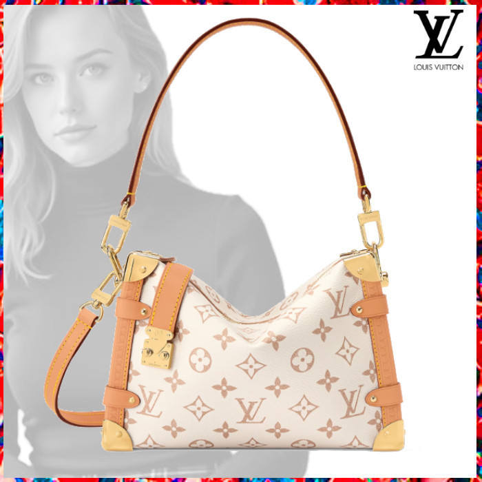 Louis Vuitton《サイドトランク MM》デュンヌ レザー 直営店