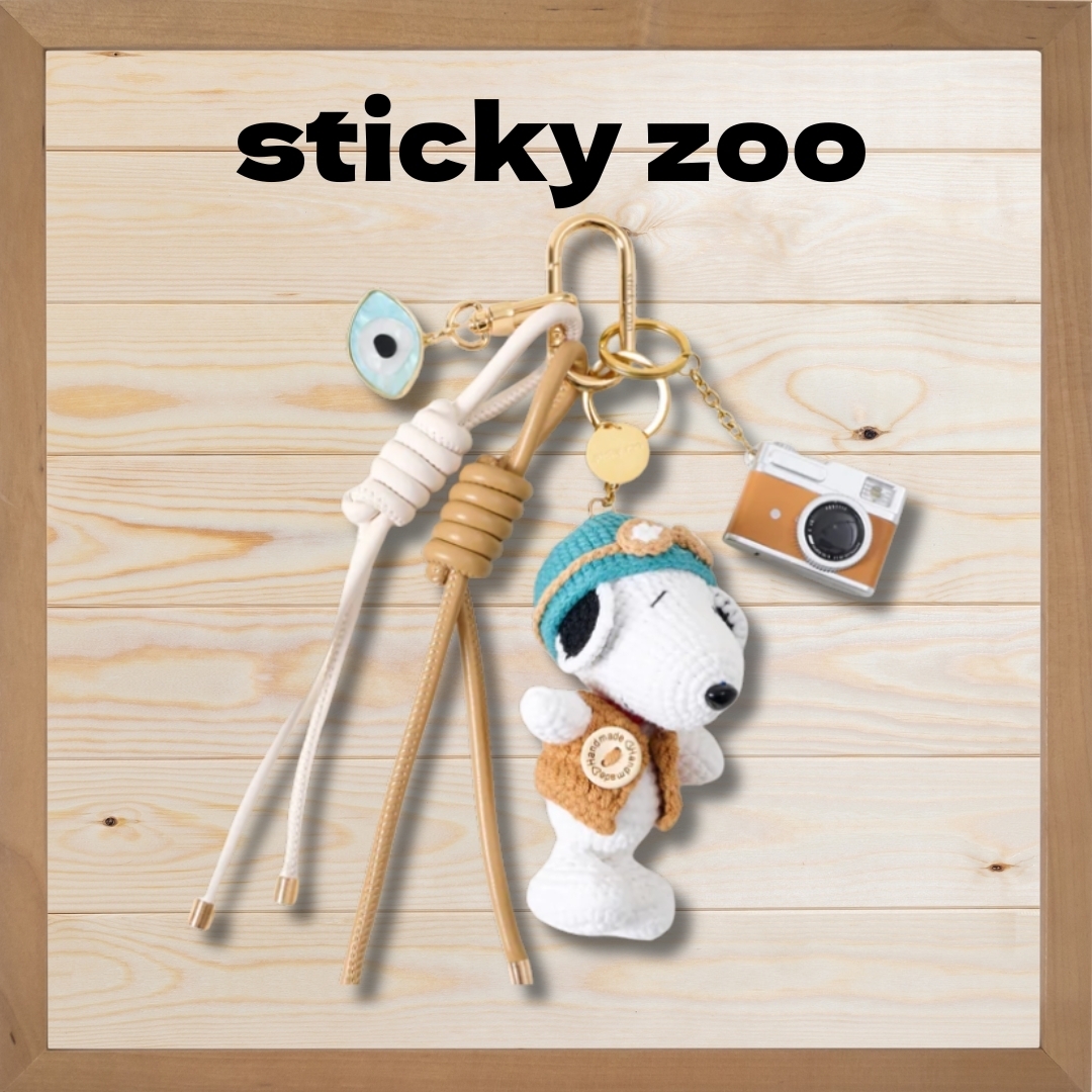 【STICKY ZOO】SNOOPY CHARM スヌーピー チャーム