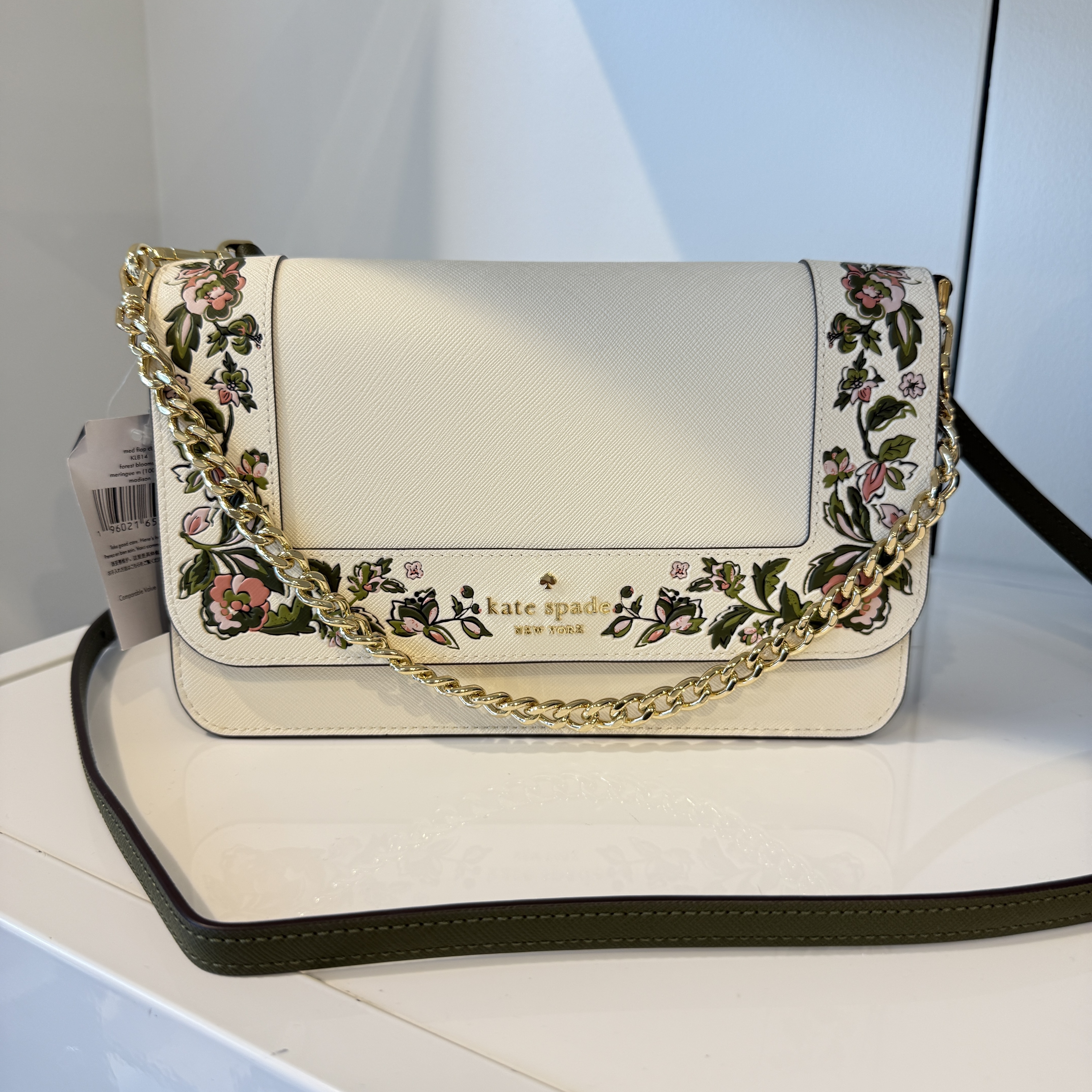 ショルダーバッグ・ポシェット Kate Spade Madison Floral Medium Convertible Crossbody KL814