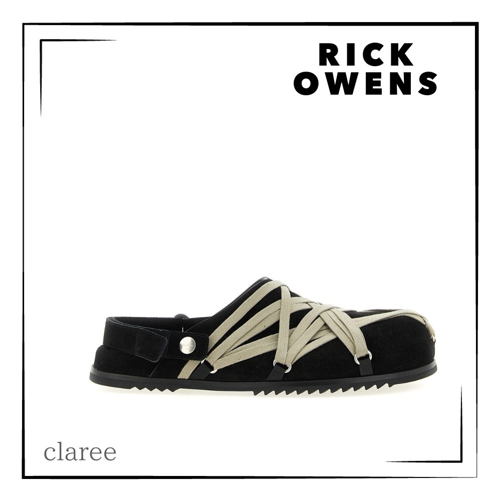 ☆間税送料込☆ RICK OWENS Megalace Mule Granola サンダル