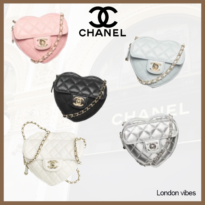 完売必須！CHANEL ハート ショルダーバッグ ポシェット ミニ