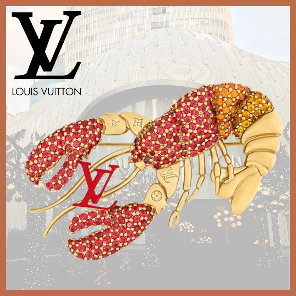 【人気！NIGOコラボアイテム】Louis Vuitton ロブスターブローチ