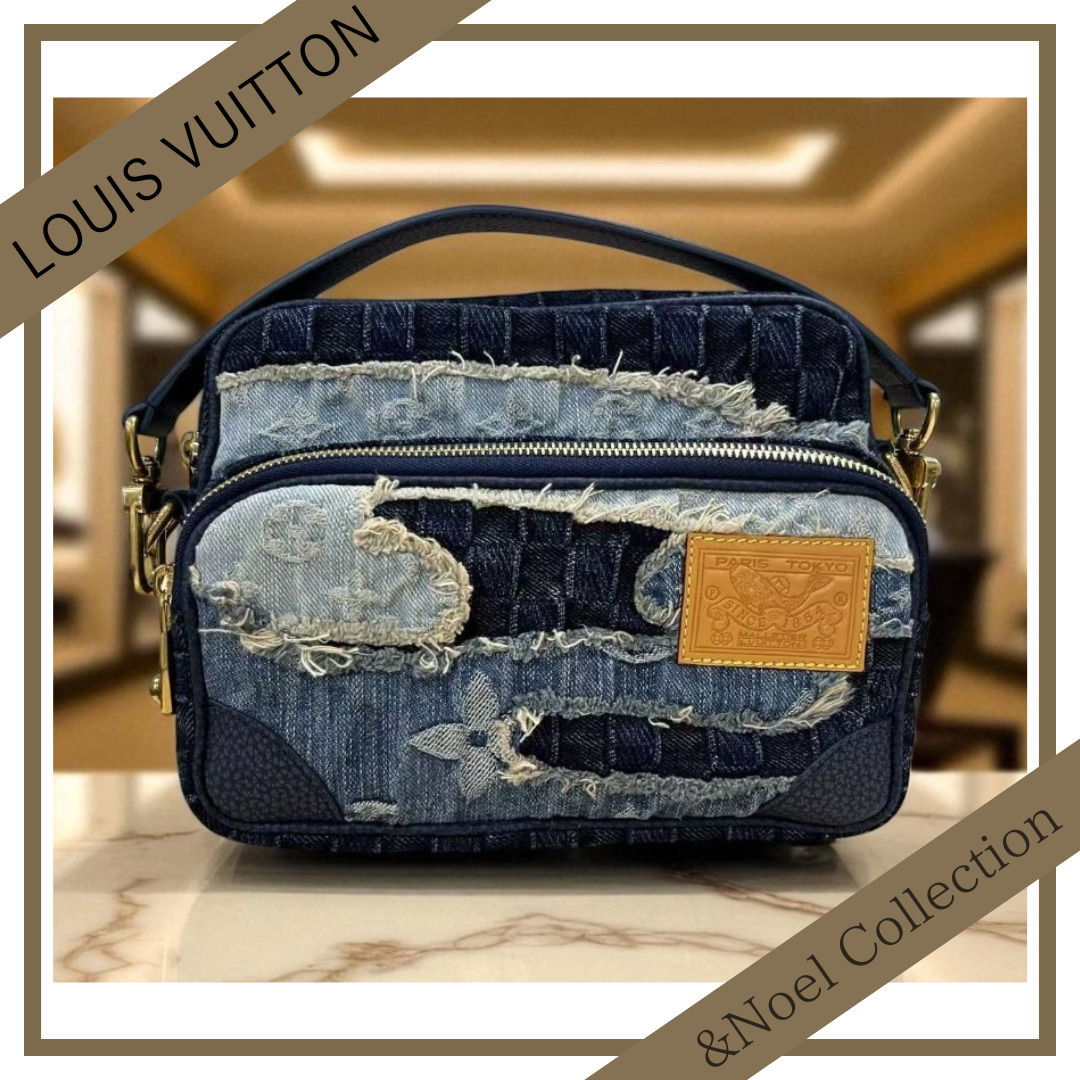 【NIGOコラボ デニム】Louis Vuitton *ナイル ショルダーバッグ