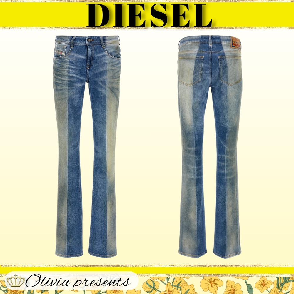 DIESEL>>ディーゼル 1969 D-Ebbey-Fsf フレア ジーンズ