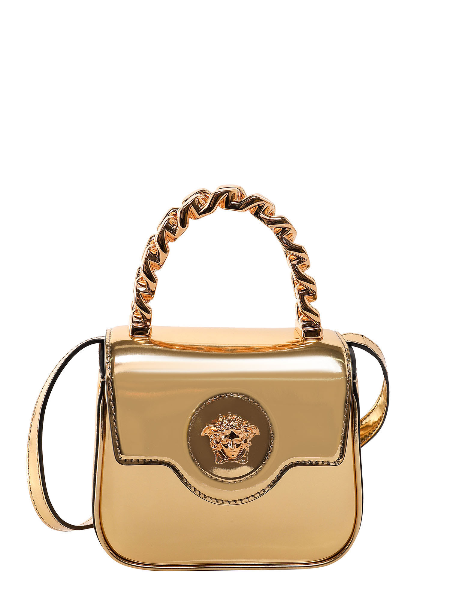 【送料&関税込】Versace La Medusa Patent Mini Bag