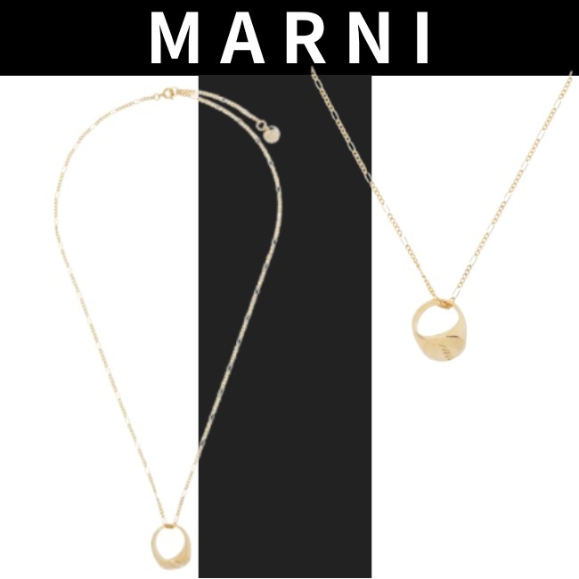 2025秋冬【MARNI】リングペンダントネックレス
