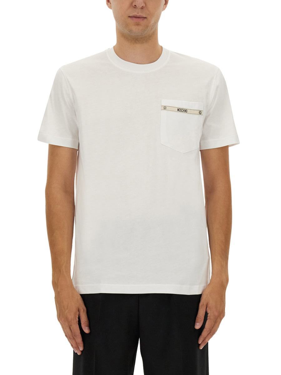 【関税＆送料込み】Moschino T-Shirt With Logo Ribbon