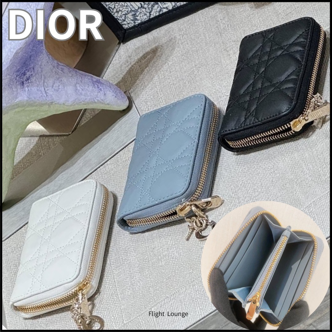 国内完売カラー有り★DIOR ジップ コインパース