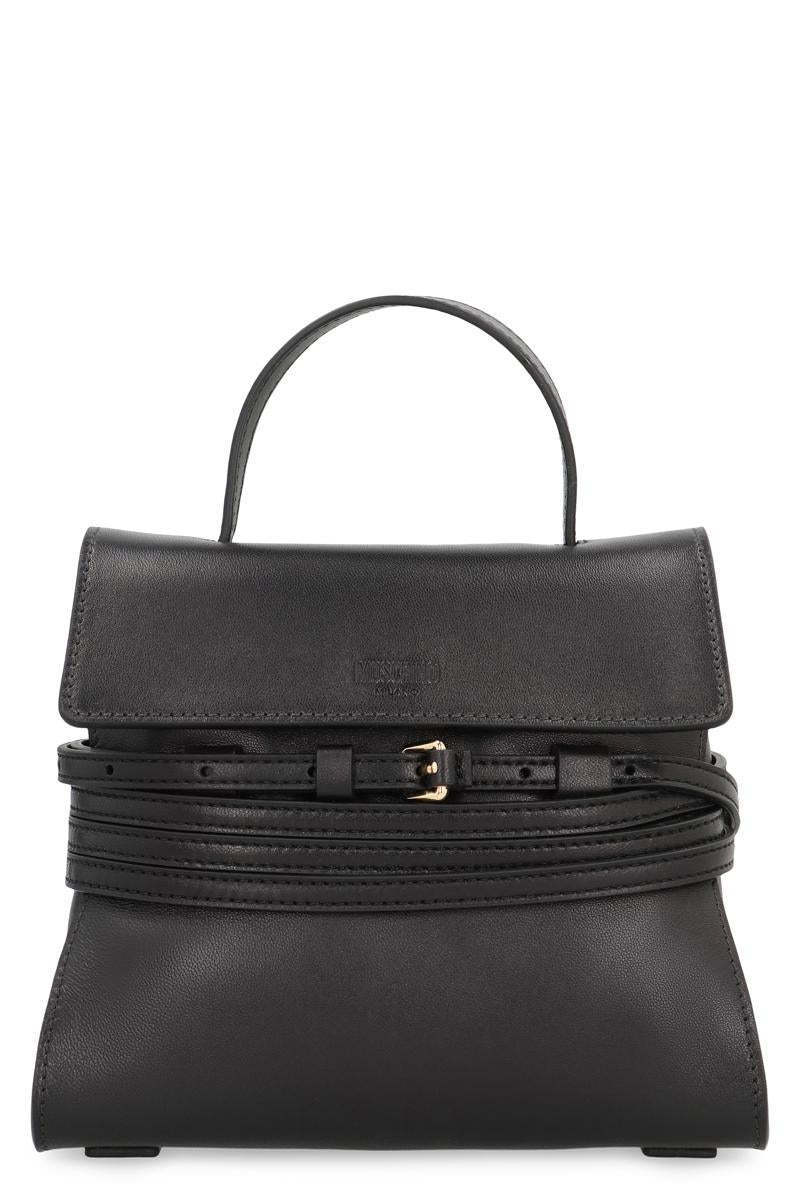 【関税＆送料込み】Moschino Moschino Tie Me Small Leather H