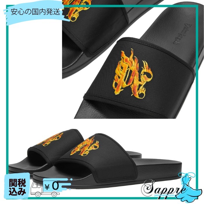 PALM ANGELS プールスライド サンダル ロゴ