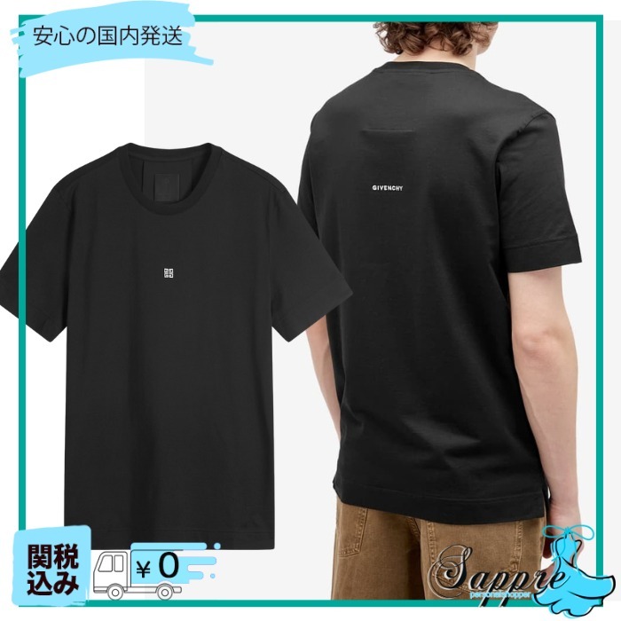 【GIVENCHY】4G ロゴ Tシャツ 黒