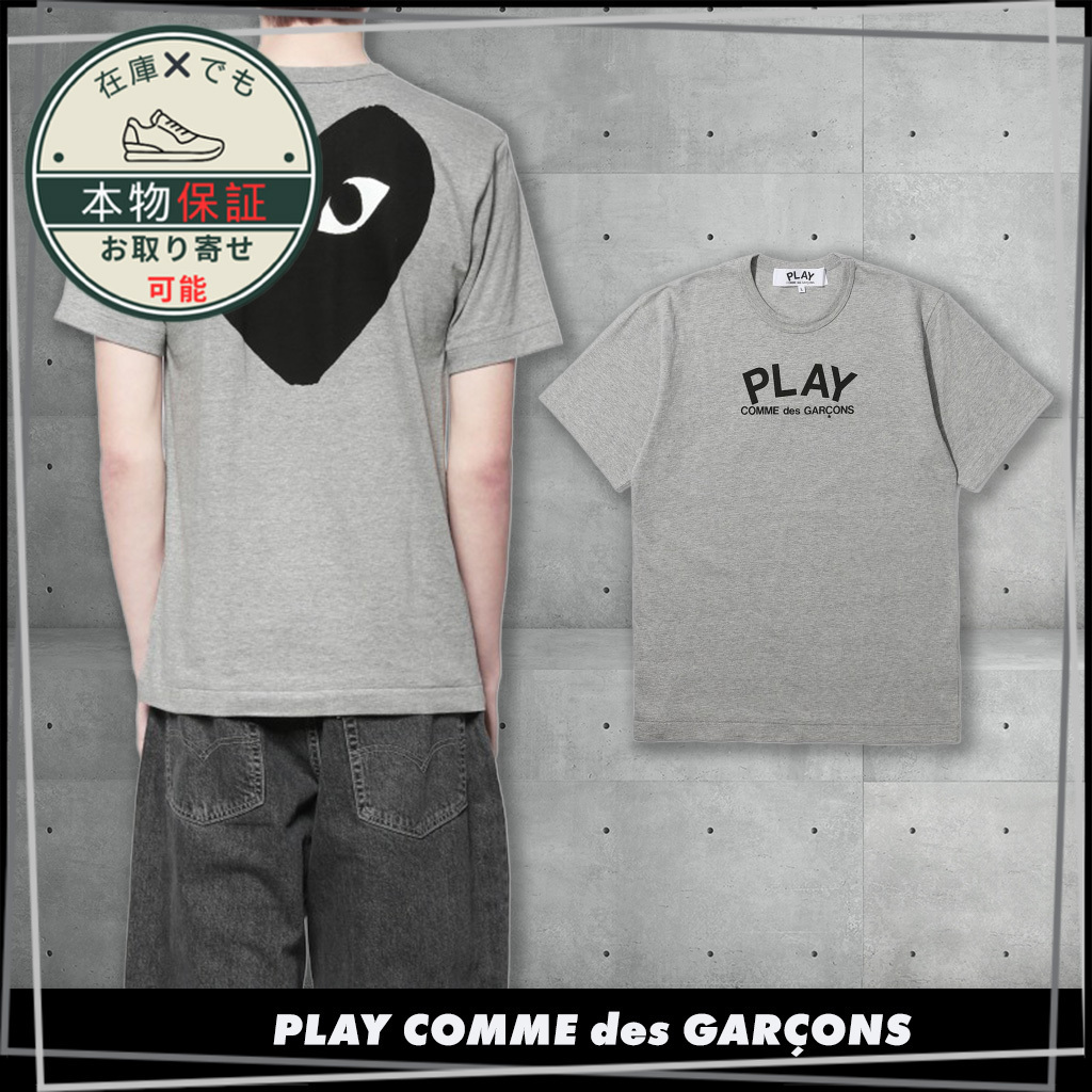 【COMME des GARCONS】ロゴプリントTシャツ★PLAY★半袖