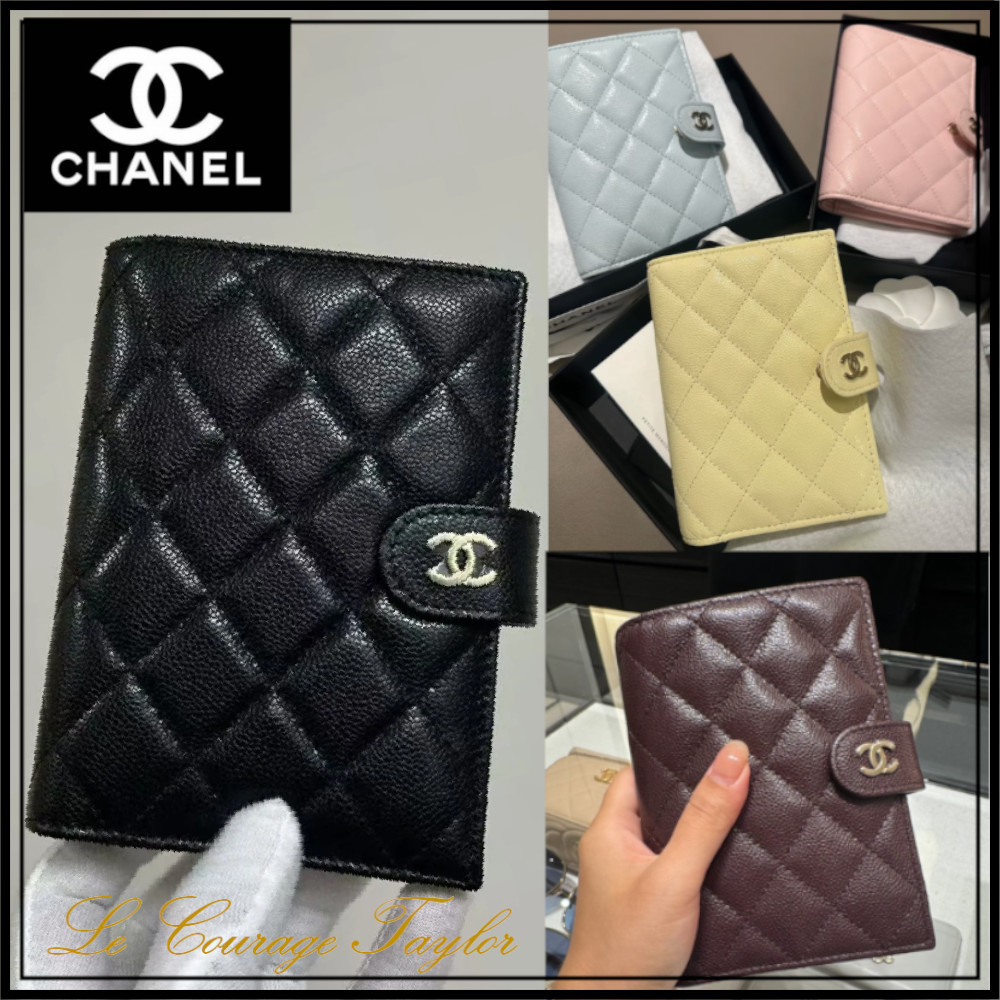 万能スリムケース♪【CHANEL】パスポートケース財布