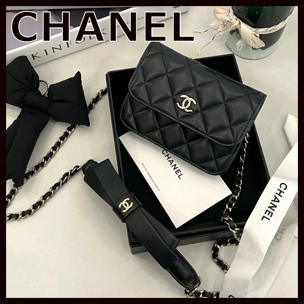 【おしゃれ】CHANEL 2025SS ミニポーチ CCロゴ 25P